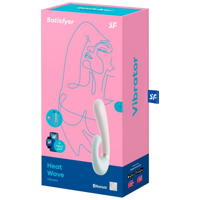 VIBRADOR DE ONDA DE CALOR SATISFYER - BRANCO