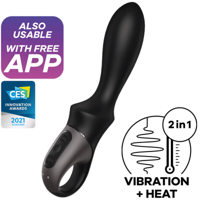 VIBRADOR ANAL HEAT CLIMAX SATISFYER