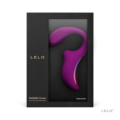 LELO ENIGMA CRUISE DUPLA ESTIMULAÇÃO SONIC MASSAGER DEEP ROSE