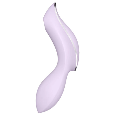 ESTIMULADOR E VIBRADOR SATISFYER CURVY TRINITY 2 - ROXO