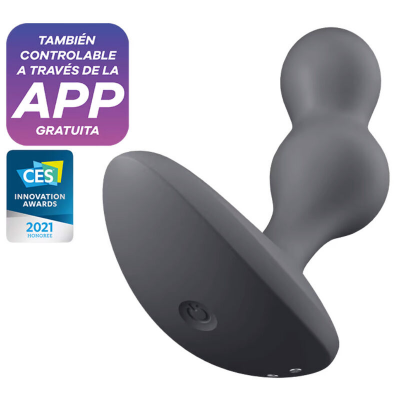 PLUGUE VIBRATÓRIO SATISFYER DEEP DIVER - CINZA