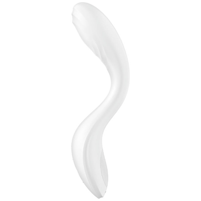 VIBRADOR DE PONTO G DE PRAZER SATISFYER RROLLING - BRANCO