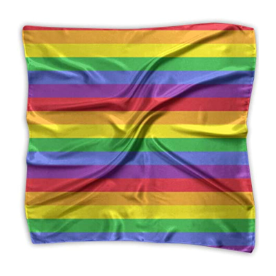 ORGULHO - LENÇO DA BANDEIRA LGBT