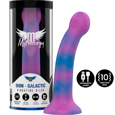 MYTHOLOGY DION GALACTIC DILDO S - RELÓGIO VIBRADOR COM TECNOLOGIA SEM FIO COMPATÍVEL