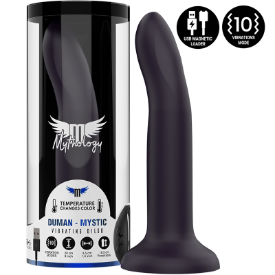 MYTHOLOGY DUMAN MYSTIC DILDO L - RELÓGIO VIBRADOR COM TECNOLOGIA SEM FIO COMPATÍVEL