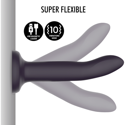 MYTHOLOGY DUMAN MYSTIC DILDO L - RELÓGIO VIBRADOR COM TECNOLOGIA SEM FIO COMPATÍVEL