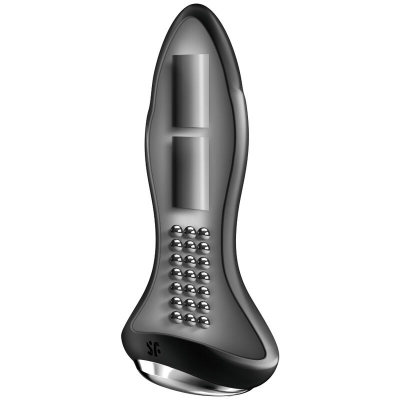 PLUGUE ROTADOR SATISFYER 1+ PLUGUE VIBRATÓRIO - PRETO