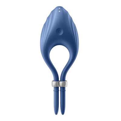 VIBRADOR DE ANEL DUELISTA SATISFYER - AZUL