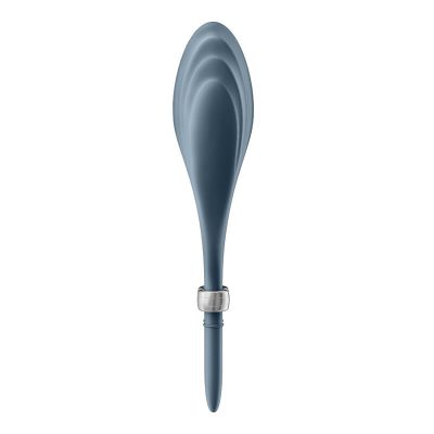 VIBRADOR DE ANEL DUELISTA SATISFYER - CINZA