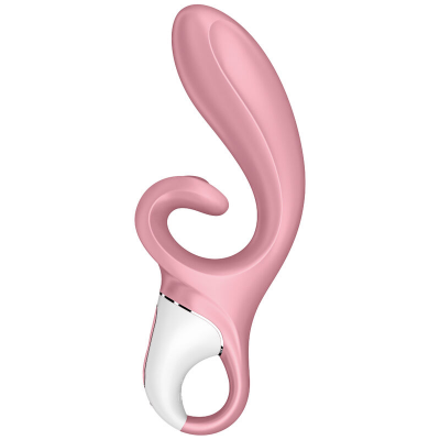 SATISFYER ABRACE-ME COELHO VIBRADOR - ROSA