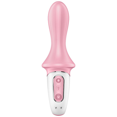 SATISFYER AIR PUMP BOOTY 5+ VIBRADOR ANAL INFLÁVEL - ROSA