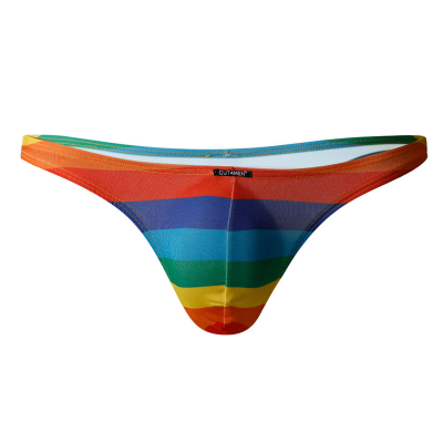 CUT4MEN - THONG C4M03 PROVOCATIVE RAINBOW S