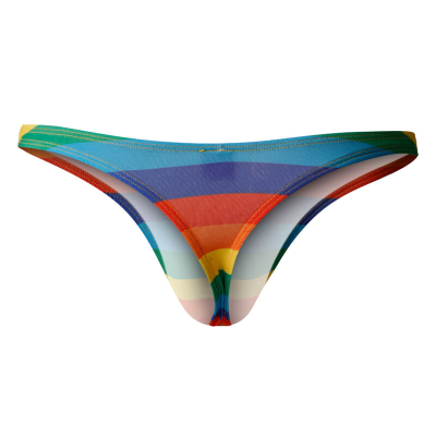 CUT4MEN - THONG C4M03 PROVOCATIVE RAINBOW S