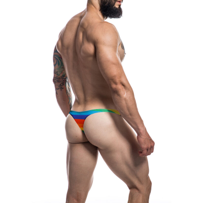 CUT4MEN - THONG C4M03 PROVOCATIVE RAINBOW L