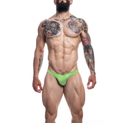 CUT4MEN - THONG C4M03 PROVOCATIVE NEON GREEN M