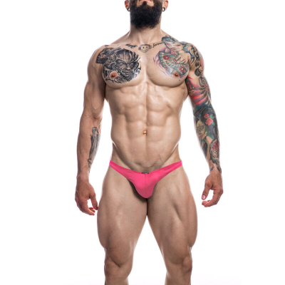 CUT4MEN - THONG C4M03 PROVOCATIVE NEON ROSA S