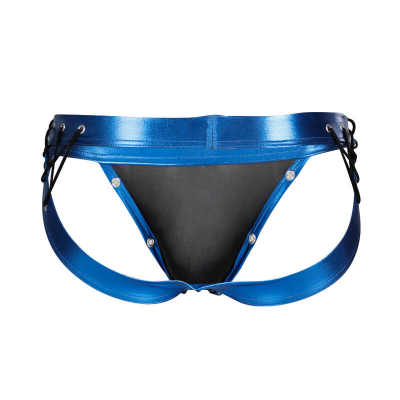 CUT4MEN - JOCKSTRAP DESIRE BLUE COURO S