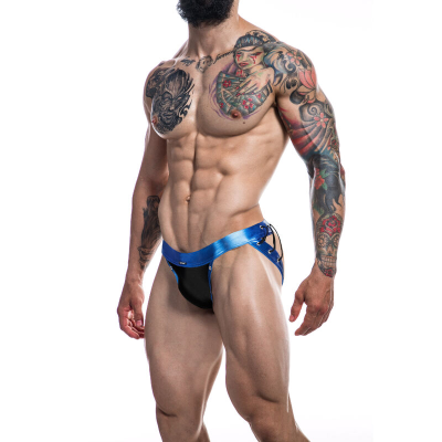 CUT4MEN - JOCKSTRAP DESIRE BLUE COURO M