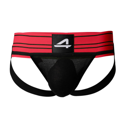 CUT4MEN - JOCKSTRAP DESIRE COURO PRETO S