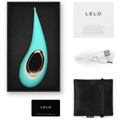 ESTIMULADOR CLITÓRICO LELO DOT - AQUA