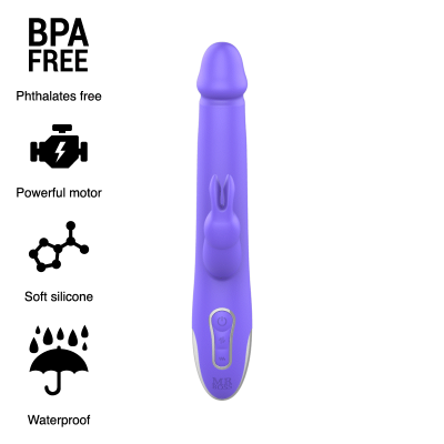 MR BOSS ARTURO VIBRADOR & ROTATOR WATCHME COMPATÍVEL COM TECNOLOGIA SEM FIO