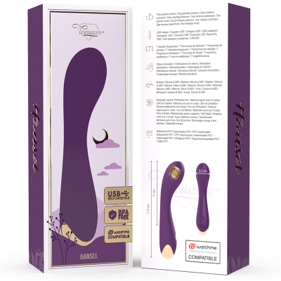 TREASURE HANSEL G-SPOT VIBRATOR WATCHME WIRELESS TECHNOLOGY COMPATÍVEL