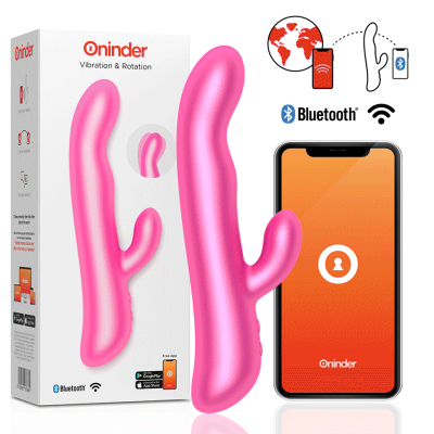 ONINDER VIBRATION & ROTATION PINK - FREE APP