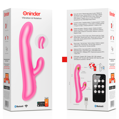 ONINDER VIBRATION & ROTATION PINK - FREE APP