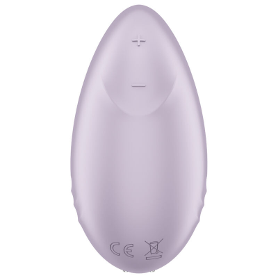 SATISFYER TROPICAL TIP LAY-ON VIBRADOR - LILAC