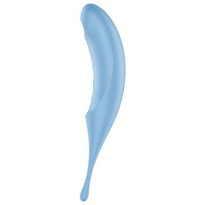 ESTIMULADOR E VIBRADOR SATISFYER TWIRLING PRO AIR PULSE - AZUL