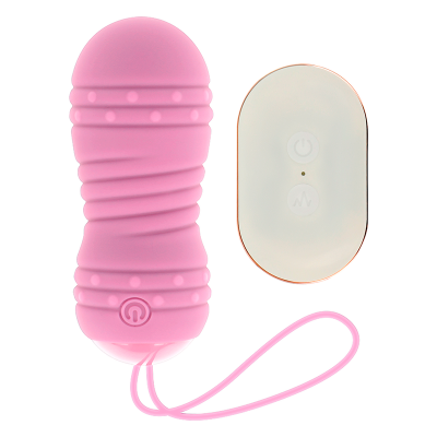 OHMAMA CONTROLE REMOTO ROTATING EGG 7 PADRÕES - ROSA