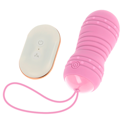 OHMAMA CONTROLE REMOTO ROTATING EGG 7 PADRÕES - ROSA