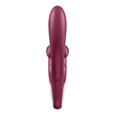 VIBRAÇÃO SATISFYER TOUCH ME COELHO - VERMELHO