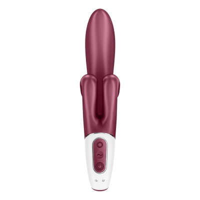 VIBRAÇÃO SATISFYER TOUCH ME COELHO - VERMELHO