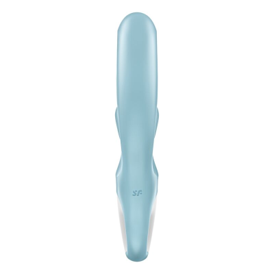 SATISFYER LOVE ME COELHO VIBRAÇÃO - AZUL