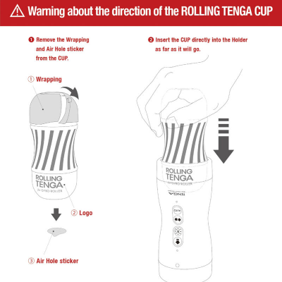 TENGA VACUUM GYRO ROLLER SUCÇÃO E ROTAÇÃO