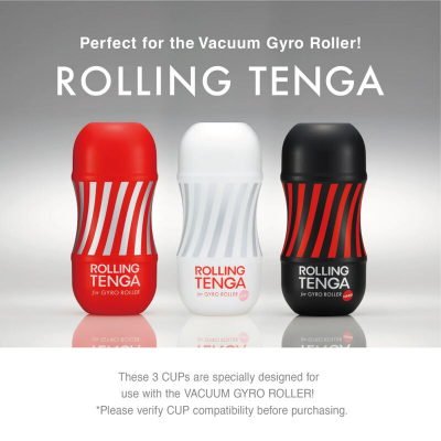 TENGA VACUUM GYRO ROLLER SUCÇÃO E ROTAÇÃO