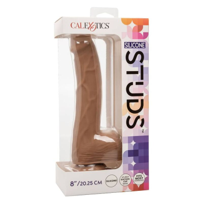 CALIFÓRNIA EXOTICS SILICONE STUDS 20,32 CM MARROM