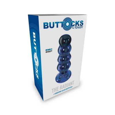 BUTTOCKS  O RADIANT GLASS BUTTPLUG