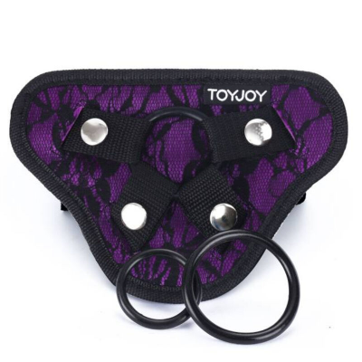 ARNÊ DE RENDA TOYJOY STRAP-ON VIOLETA