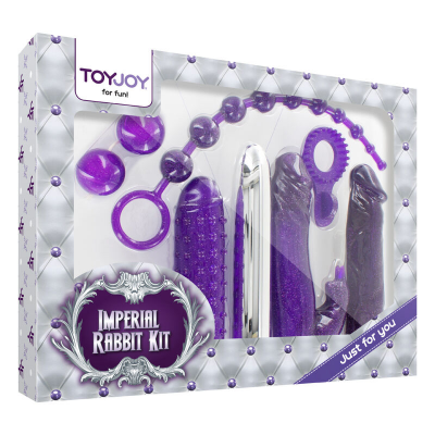 KIT DE COELHO TOYJOY IMPERIAL - ROXO