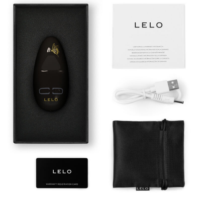 LELO NEA 3 PESSOAL MASSAGER - PITCH BLACK