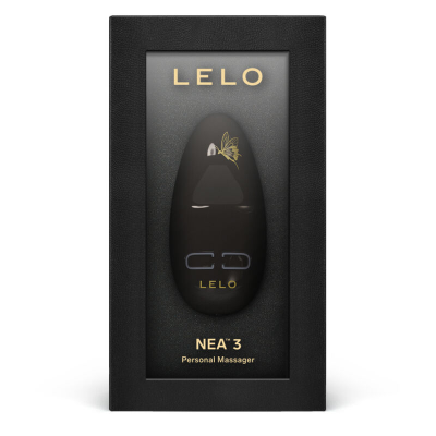 LELO NEA 3 PESSOAL MASSAGER - PITCH BLACK