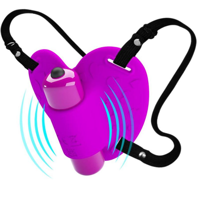 BONITO AMOR - MASSAGER CLITÓRICO HEARTBEAT 10 MODOS DE VIBRAÇÃO ROXO