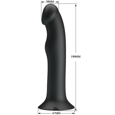 PRETTY LOVE - MURRAY VIBRADOR E ESTIMULADOR PRETO