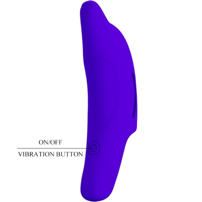 PRETTY LOVE - DELPHINI POWERFUL FINGERING STIMULATOR AZUL ESCURO