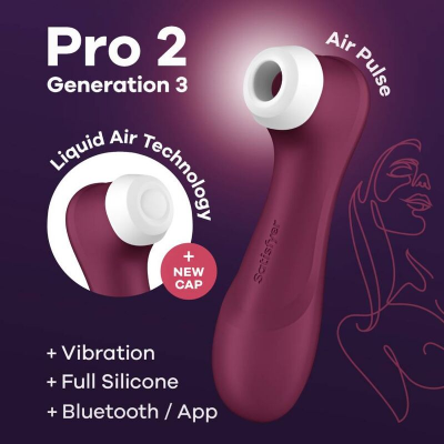 SATISFYER PRO 2 GENERACI N 3 - VINHO TINTO