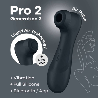 SATISFYER PRO 2 GENERACI N 3 - PRETO