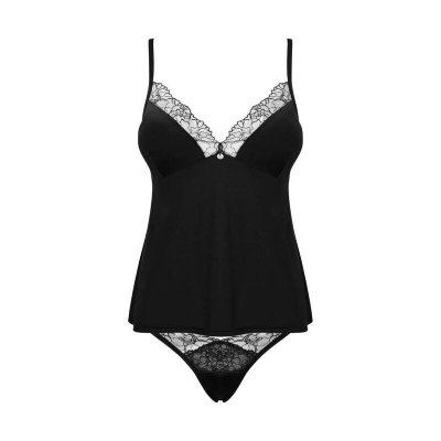 OBSESSIVE - TOP E CALCINHAS BELLA ROU XL/XXL