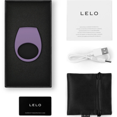 LELO - ANEL VIBRANTE TOR 3 VIOLET DUSK